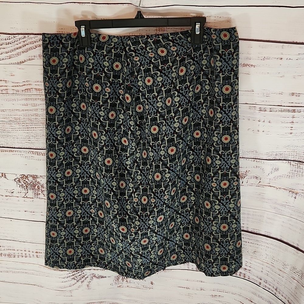 Merona silk midi pencil skirt